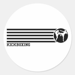 Sticker Rond Kickboxing
