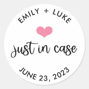 Sticker Rond Kit de récupération de Mariage de Coque