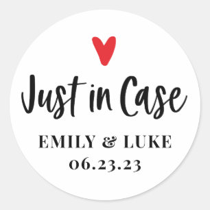Sticker Rond Kit de récupération de Mariage de Coque
