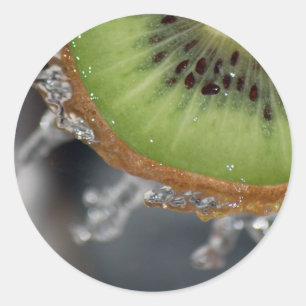 Sticker Rond Kiwi