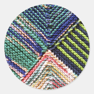Sticker Rond Knit d'Artisanware