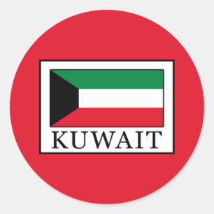 Sticker Rond Koweït