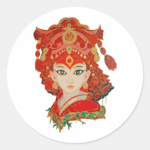 Sticker Rond Kumari (homonymie)