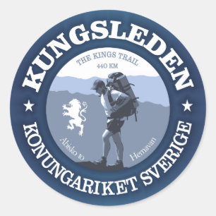 Sticker Rond Kungsleden