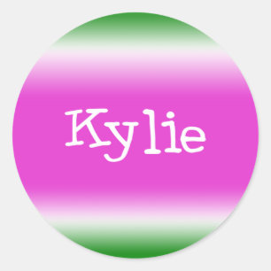 Sticker Rond Kylie