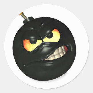 Sticker Rond La bombe