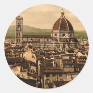 Sticker Rond La cathédrale, vue panoramique depuis le palais de