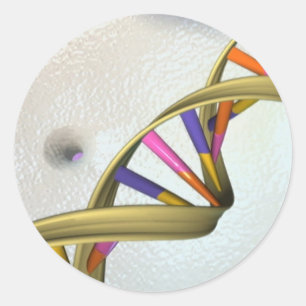 Sticker Rond La collection d'ADN