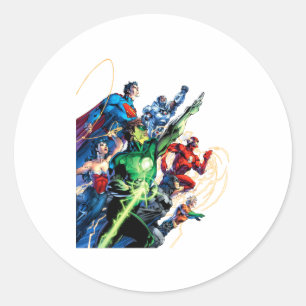 Sticker Rond La couverture New 52 1 3ème impression