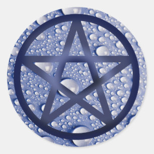 Sticker Rond La "eau "