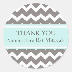 Sticker Rond La faveur nommée faite sur commande de Merci de