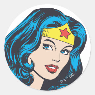 Sticker Rond La Femme des merveilles