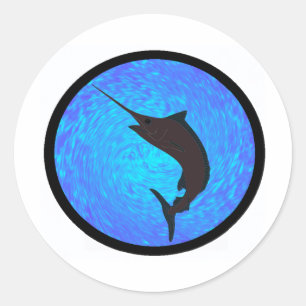 STICKER ROND LA FORCE DE MARLINS