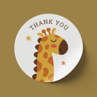 La girafe mignonne. Funny animal safari zoo merci