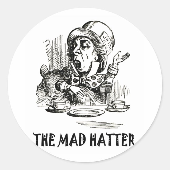 STICKER ROND LA HAINE MAD (Devant)