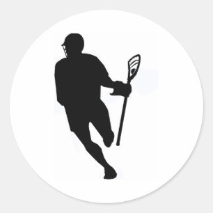 Sticker Rond La lacrosse conçoit l'autocollant d'IRoll