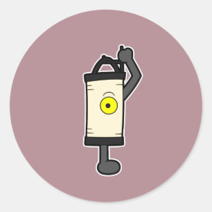 Sticker Rond La Lanterne Yokai, Chochin-obake,