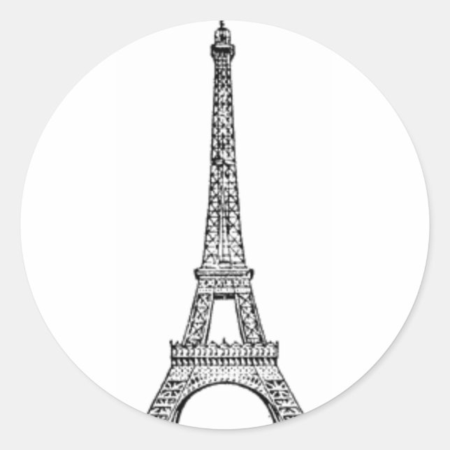 STICKER ROND LA LIGNE DE PARIS (Devant)