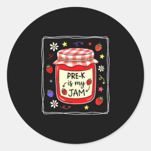 Sticker Rond La maternelle est ma passion enseignante de matern