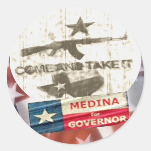 Sticker Rond La Médina pour le gouverneur