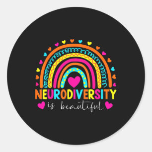 Sticker Rond La Neurodiversité est une belle reconnaissance spé