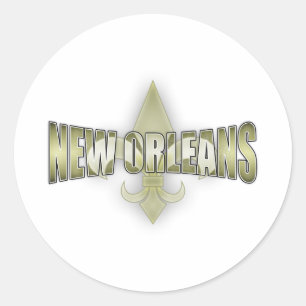 Sticker Rond La Nouvelle-Orléans