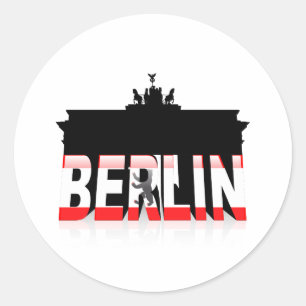 Sticker Rond La Porte de Brandebourg À Berlin