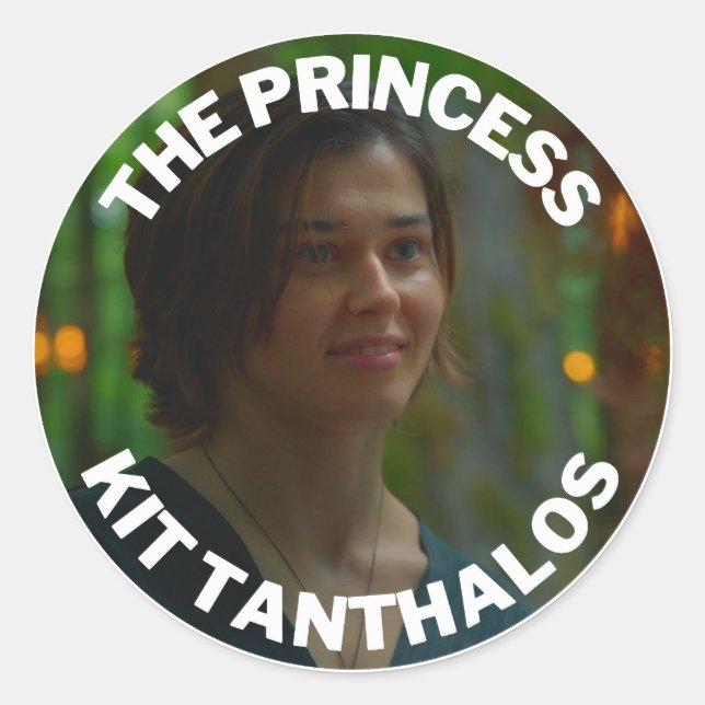 Sticker Rond La Princesse - Kit Tanthalos (Devant)