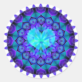 Sticker Rond La Renaissance Spirituelle À L'Amour