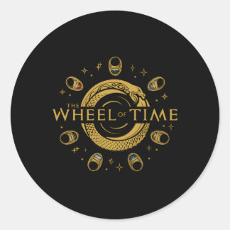 Sticker Rond La Roue Du Temps Sept Anneaux
