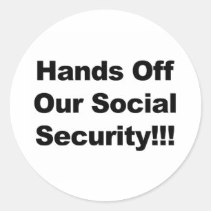 Sticker Rond La sécurité sociale