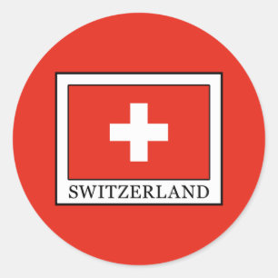 Sticker Rond La Suisse