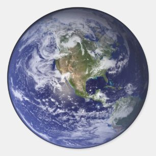 Sticker Rond La terre