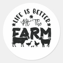 La vie est meilleure à la ferme