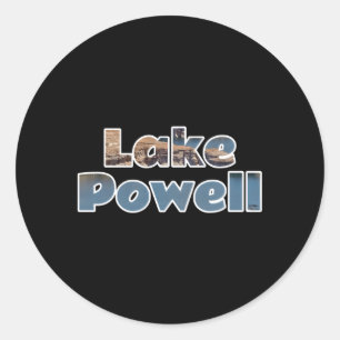 Sticker Rond Lac Powell