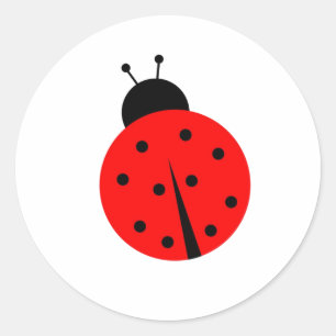 Sticker Rond Ladiebug