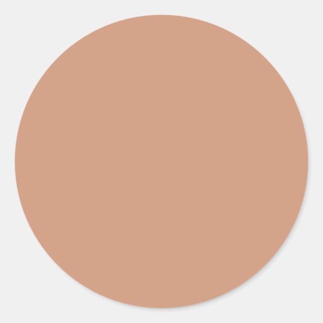 Sticker Rond Laiton antique (couleur solide) (Devant)