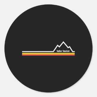 Sticker Rond Lake Louise Canada