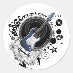 Sticker Rond L'alchimie de l'image musicale