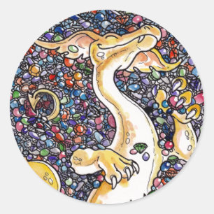 Sticker Rond L'amas du dragon