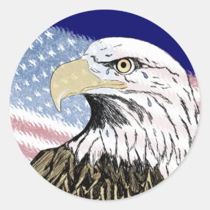Sticker Rond L'Amérique a oublié le 9-11