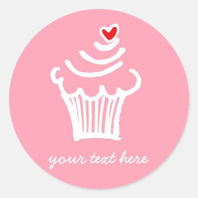 Sticker Rond L'amour de la coupe (Devant)
