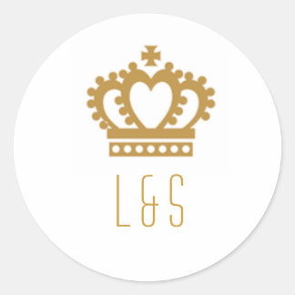 Sticker Rond L'Amour Régal