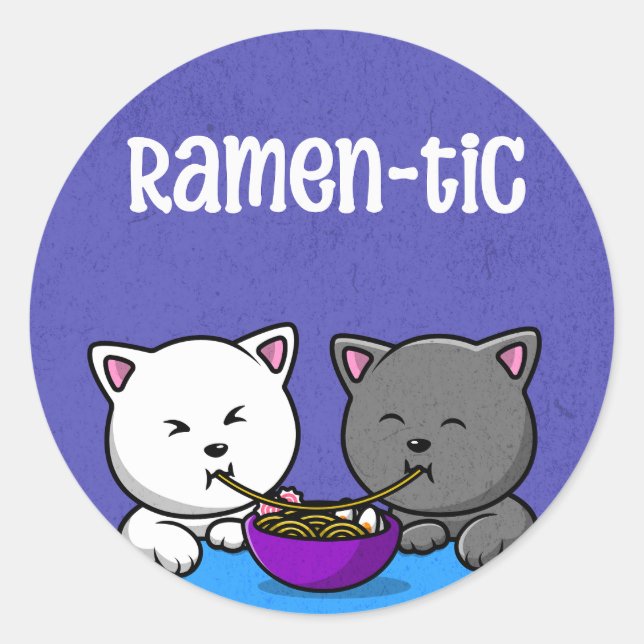 Sticker Rond Lancer l'oreiller (Devant)