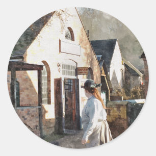 STICKER ROND L'ANGLETERRE VICTORIENNE