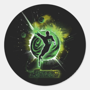 Sticker Rond Lanterne verte - ordre technique