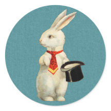 Lapin blanc vintage