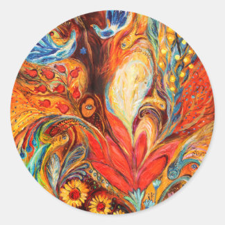 Sticker Rond L'Arbre De Vie