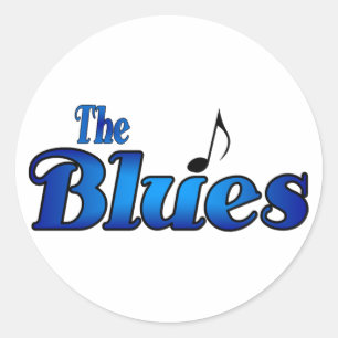 Sticker Rond L'autocollant de bleus