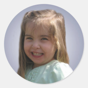 Sticker Rond L'autocollant de Hannah